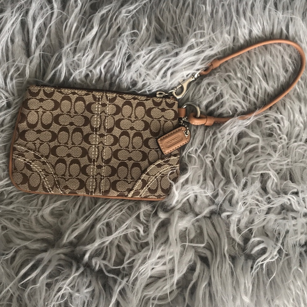 Coach wristlet